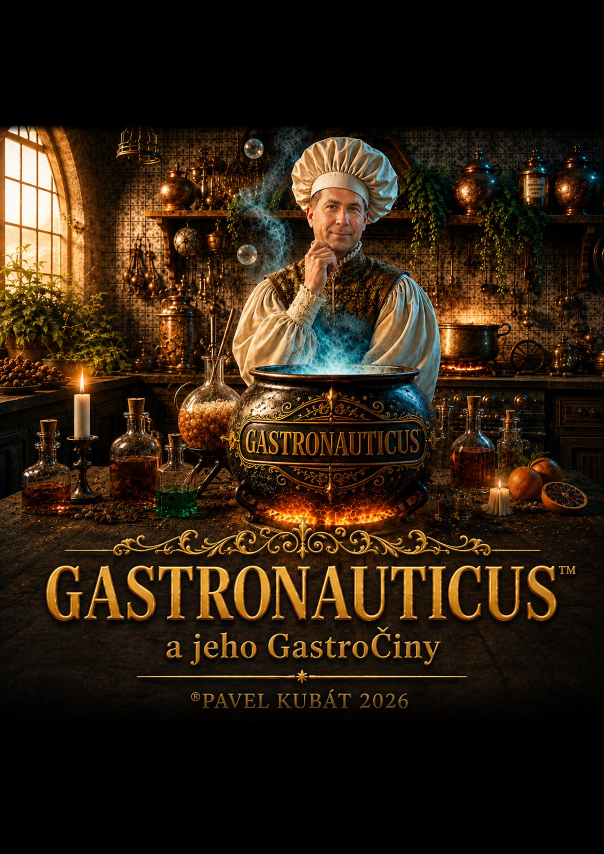 GASTRONAUTICUS - titulní strana ukázky